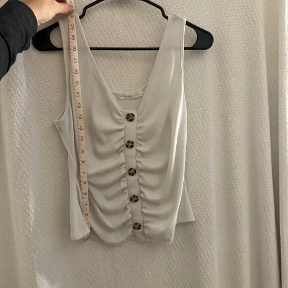 Lush off white tank. Size L NWOT - Picture 9 of 9
